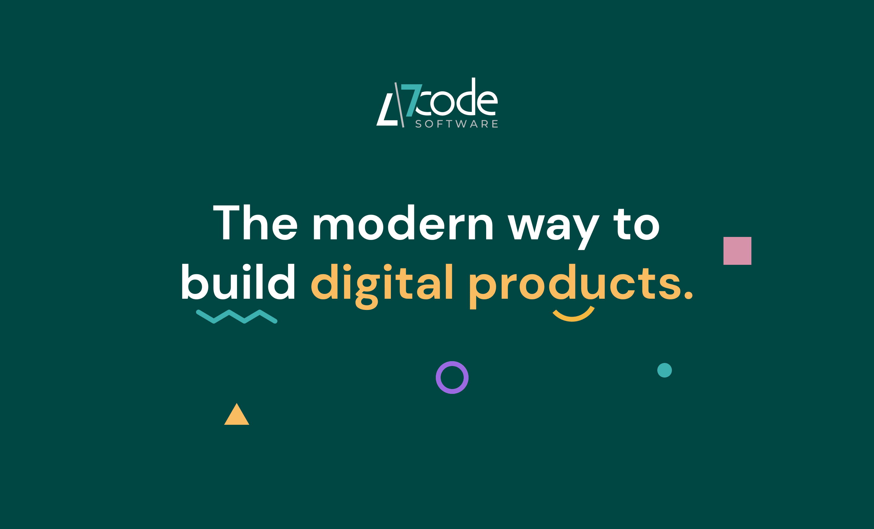 7Code - The modern way to build digital products